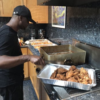 Country Boy Catering - Robert making that delicious fried chicken! - Caterers Near Me Country Boy Catering - Robert making that delicious fried chicken! - Caterers Near Me