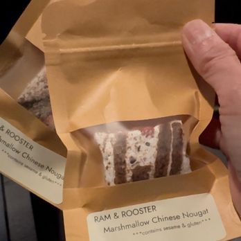 Ram & Rooster - Marshmallow Chinese Nougats to take home - New American Near Me - Metuchen, New Jersey