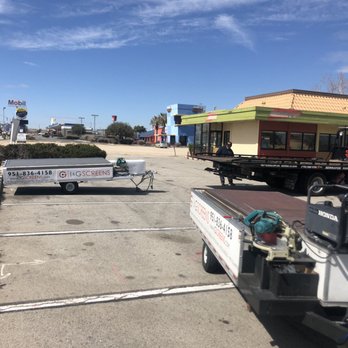 Serrato's Towing & Roadside Service - Tony rowing our work trailer! - Roadside Assistance Near Me