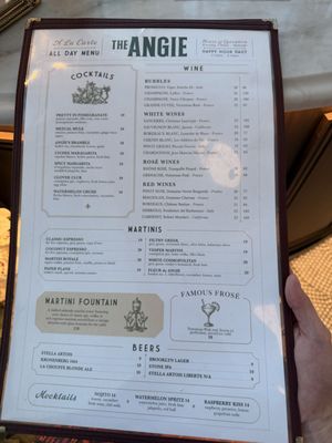 Menu photo 2 The Angie Arlington, VA Menu photo 2 The Angie Arlington, VA