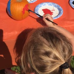 Anderson Township Historical Society - Pumpkin painting at the Log Cabin Country Store!
