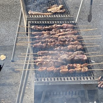 Kenjiro’s Island Grill - Grilling bbq sticks - Food Trucks Near Me - Kapolei, Hawaii Kenjiro’s Island Grill - Grilling bbq sticks - Food Trucks Near Me - Kapolei, Hawaii