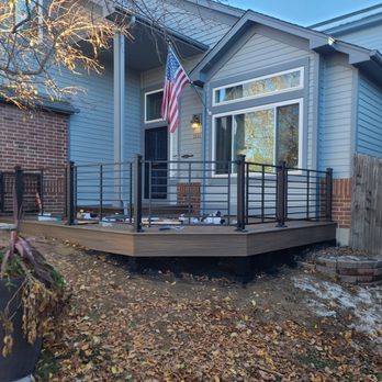 Right Way Construction - Beautiful front deck - Handyman Near Me - Englewood , Colorado Right Way Construction - Beautiful front deck - Handyman Near Me - Englewood , Colorado