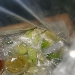 Bag of toppings