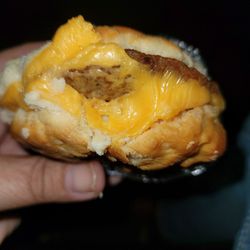 I-40 Travel Center - Freshly made sausage, real egg, and cheese buiscut