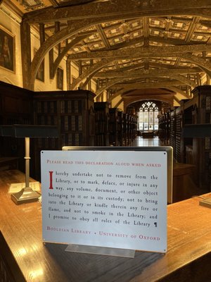 Bodleian Library by null