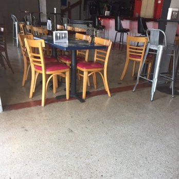 Amanecer Latino Restaurant - tables and chairs - Latin American Near Me - Lantana, Florida