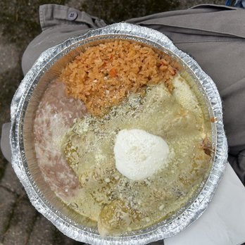 Los Venados Mexican Grill - Chicken enchiladas - Mexican Near Me - Boring, Oregon