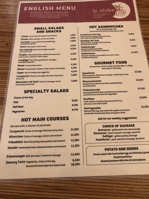 Menu photo 2 Le Stube Paris, 75