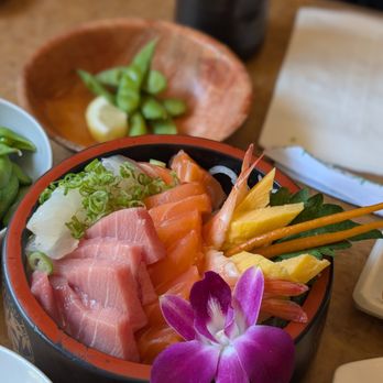 Sushi Garden - Chirashi - lots of buttery melty TORO! - Sushi Bars Near Me - Capitola, California
