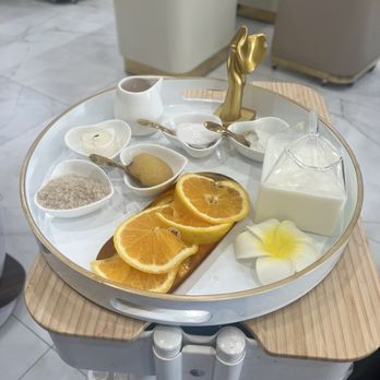 Chloe Nail Lounge - Milk and Honey pedicure - Nail Salons Near Me - Orange, California Chloe Nail Lounge - Milk and Honey pedicure - Nail Salons Near Me - Orange, California