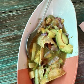 Maria Baja - Pork belly chicaron. - Seafood Near Me - Puerto Vallarta, JAL