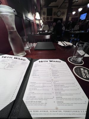 Menu photo 2 The 16th Ward Scranton, PA