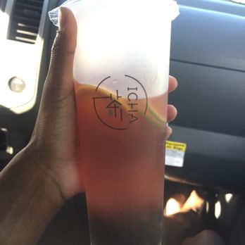 ICHA cafe - Roseship fruit tea with bubbles. - Bubble Tea Near Me - Buffalo, New York