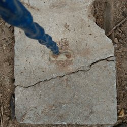 Evergreen Septic Pumping - Cracked septic tank lids after pumping