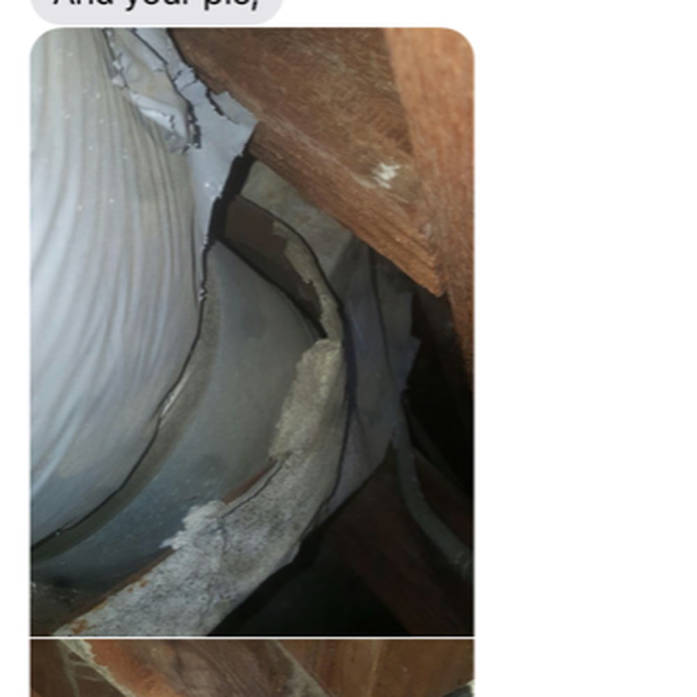 Atticare - Asbestos tape on boot - Insulation Installation Near Me - Burbank, California Atticare - Asbestos tape on boot - Insulation Installation Near Me - Burbank, California
