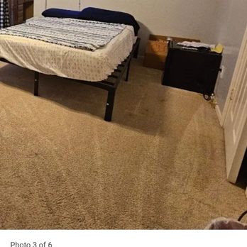 On Q Property Management - Pictures of the carpets condition in this room before we moved out. - Property Management Near Me - Gilbert, Arizona