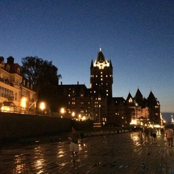 Destination Québec - Promenade toward the Chateau Frontenac - Local Flavor Near Me - Quebec City, Quebec