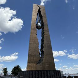 Tear Drop Memorial - Teardrop Sculpture by Georgian-Russian Artist Zurab Tsereteli.