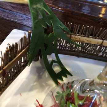 Hon Sushi - Cucumber shaped like a tree - how cute! - Sushi Bars Near Me - Carrollton, Texas Hon Sushi - Cucumber shaped like a tree - how cute! - Sushi Bars Near Me - Carrollton, Texas