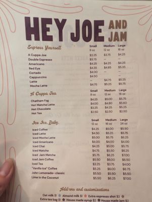 Menu photo 3 Hey Joe and Jam Chatham, MA Menu photo 3 Hey Joe and Jam Chatham, MA