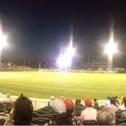 Tri-City Valleycats - Nighttime fun at Bruno Stadium.