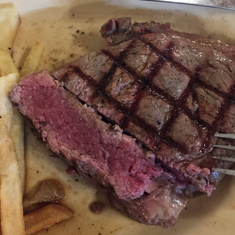 Bryan's Steaks - That told me this was medium rare . And couldn't understand why I wanted my money back . The meat was cold inside . - Steakhouses Near Me - Lubbock, Texas