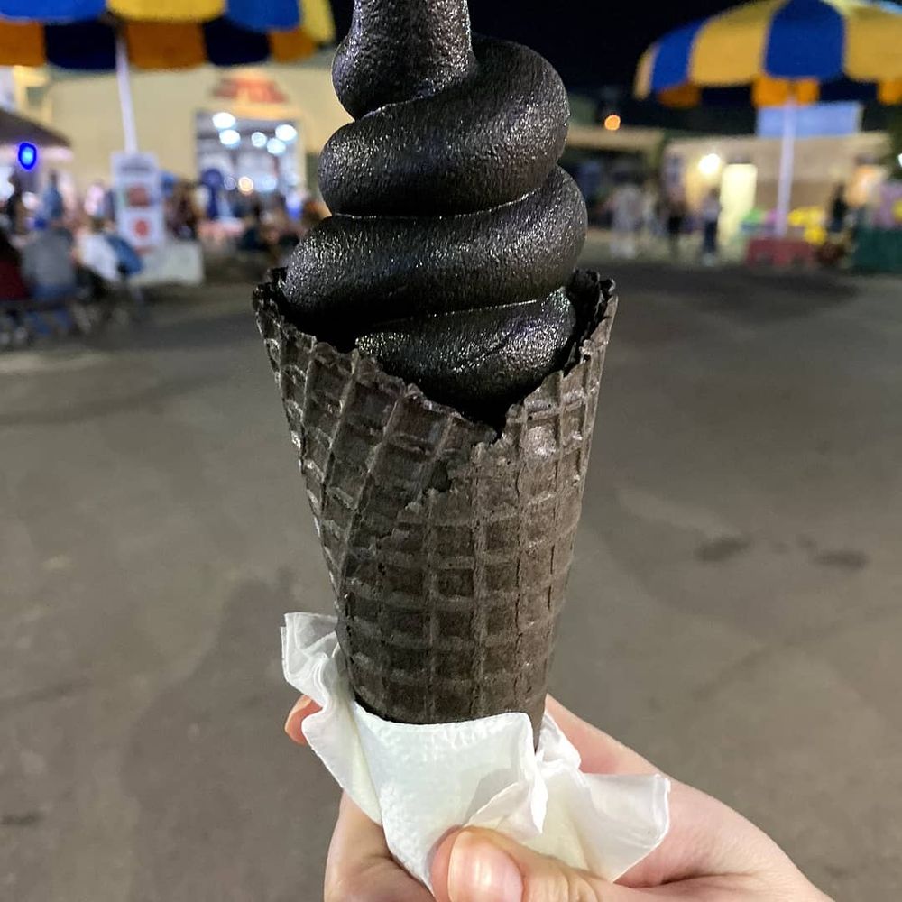 Arizona State Fair - Charcoal Ice Cream - Amusement Parks Near Me - Phoenix, Arizona Arizona State Fair - Charcoal Ice Cream - Amusement Parks Near Me - Phoenix, Arizona