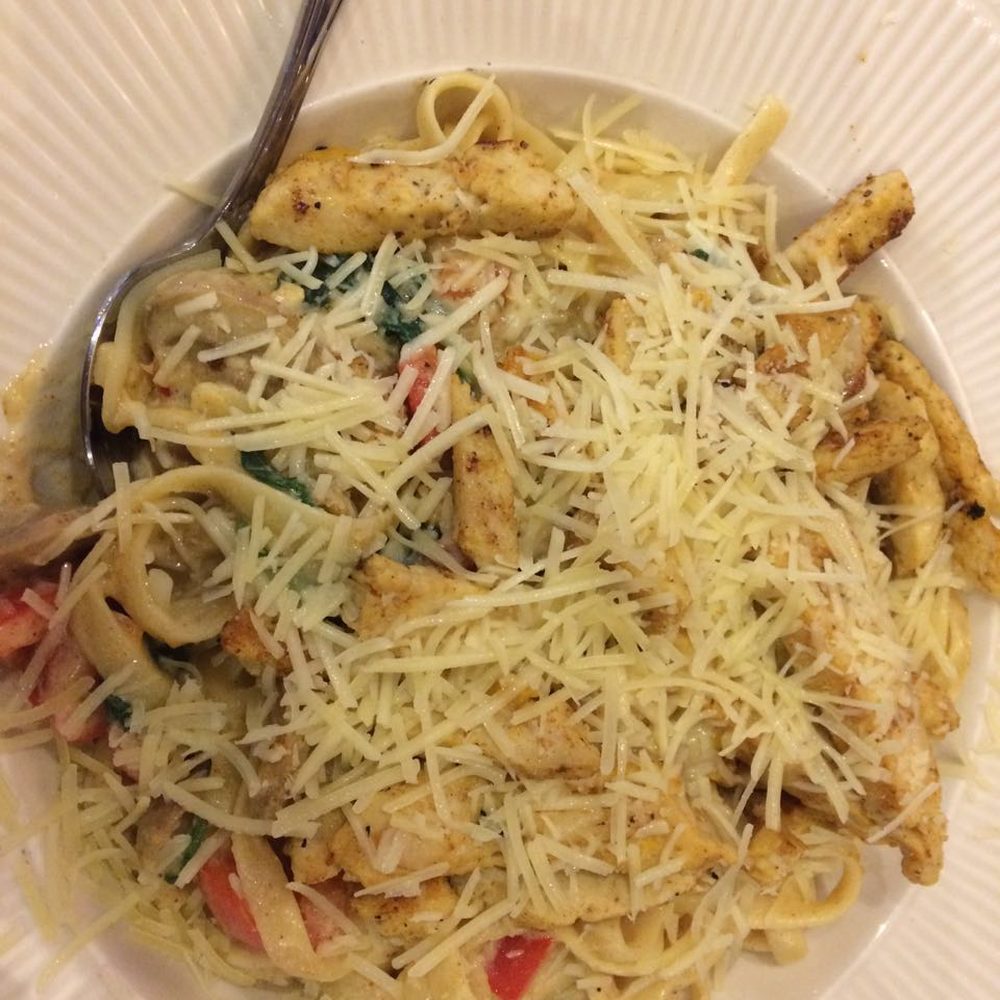 Blackened Chicken Alfredo Blackened Chicken Alfredo