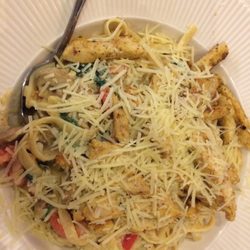 Champs Americana - Blackened Chicken Alfredo