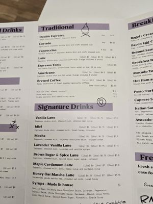 Menu photo 6 Jones Coffee Chaska, MN
