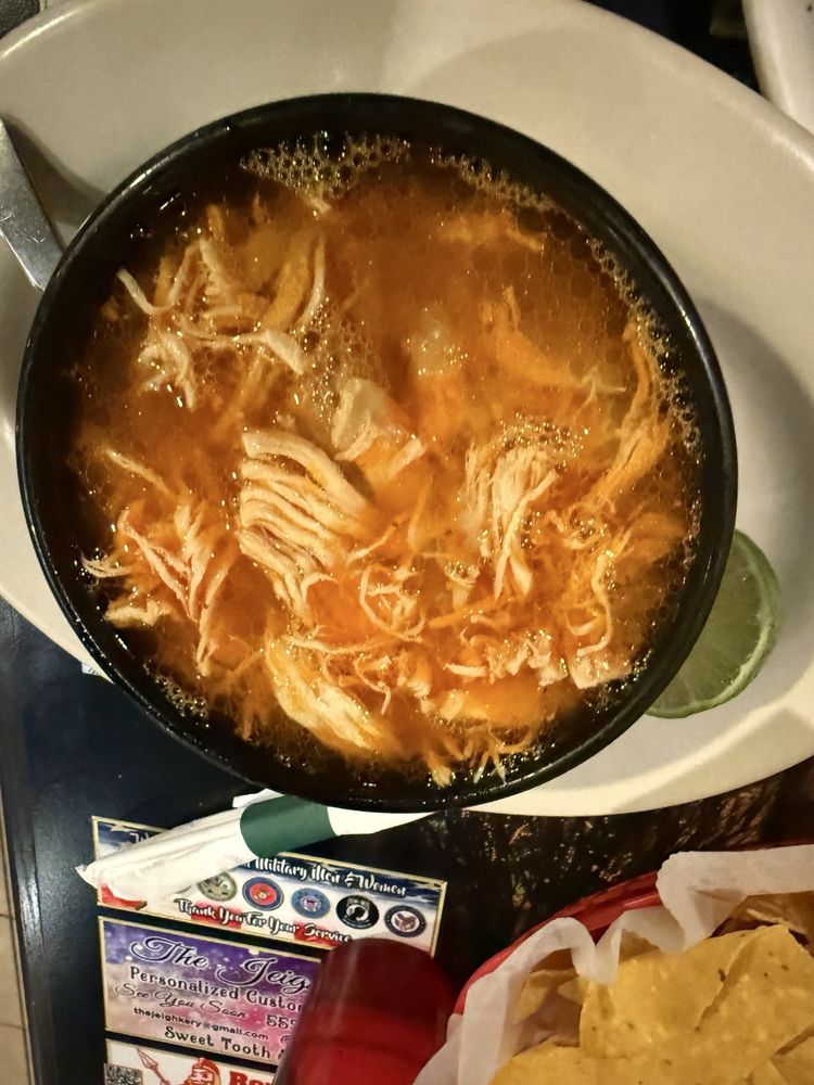 Food from El Zarape Mexican Restaurant