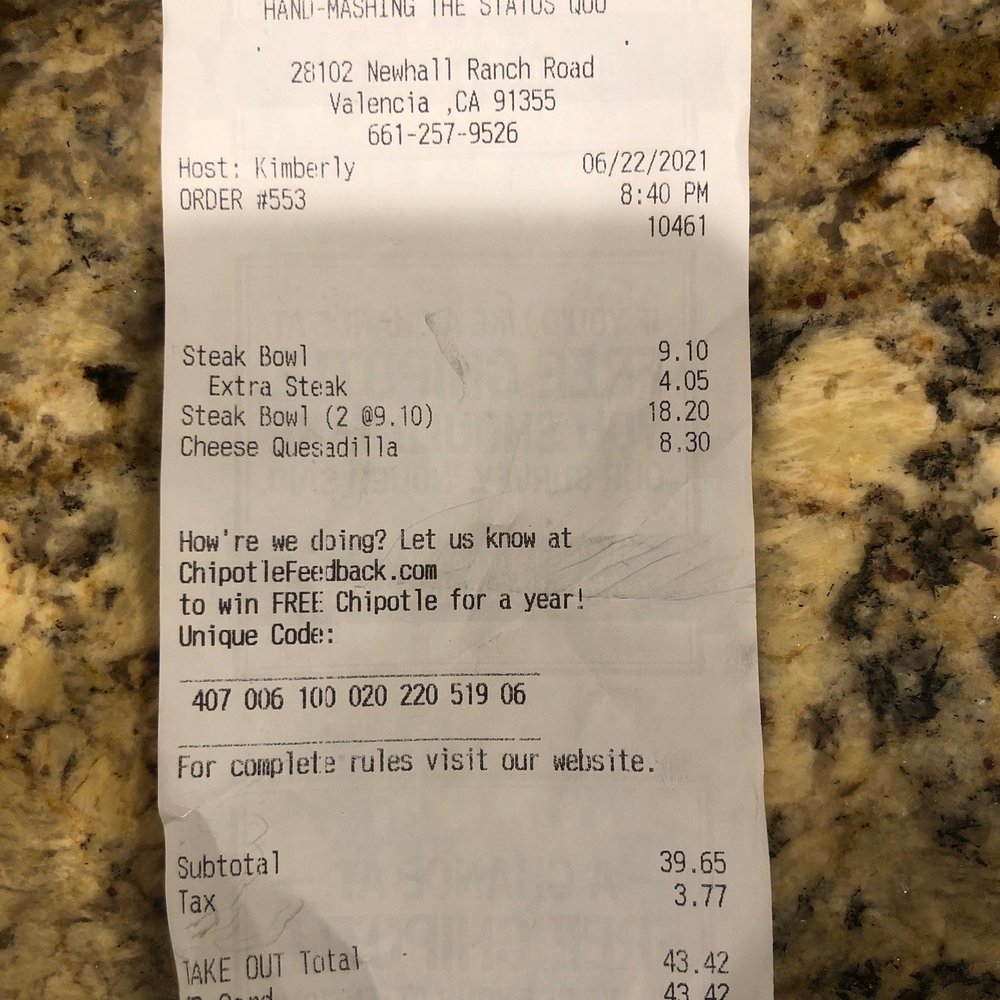 Chipotle Mexican Grill - Fast Food Near Me - Valencia, California Chipotle Mexican Grill - Fast Food Near Me - Valencia, California