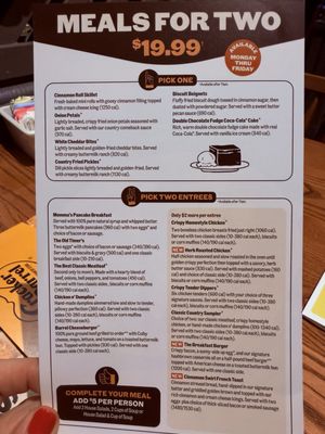 Menu photo 1 Cracker Barrel Old Country Store Winchester, VA Menu photo 1 Cracker Barrel Old Country Store Winchester, VA