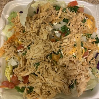 Fuzzy's Taco Shop - Yum! Shredded chicken salad to go from Fuzzy's in Flower Mound..... delicious! Especially, if you get the avocado ranch dressing! - Mexican Near Me - Flower Mound, Texas Fuzzy's Taco Shop - Yum! Shredded chicken salad to go from Fuzzy's in Flower Mound..... delicious! Especially, if you get the avocado ranch dressing! - Mexican Near Me - Flower Mound, Texas