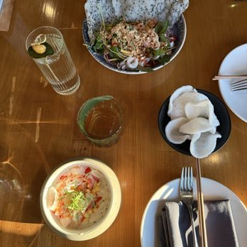 NEP Cafe - Irvine - Seafood Ceviche and Squid & Mango Salad - Breakfast & Brunch Near Me - Irvine, California NEP Cafe - Irvine - Seafood Ceviche and Squid & Mango Salad - Breakfast & Brunch Near Me - Irvine, California