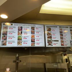 Menu updated.