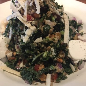 Nick's On 2nd - Kale and Quinoa Salad, no once-breathing protein, add goat cheese and red onions... - New American Near Me - Long Beach, California Nick's On 2nd - Kale and Quinoa Salad, no once-breathing protein, add goat cheese and red onions... - New American Near Me - Long Beach, California