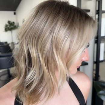 Salon Ecru - Bleach blonde to root melt - Hair Extensions Near Me - Roseville, California Salon Ecru - Bleach blonde to root melt - Hair Extensions Near Me - Roseville, California