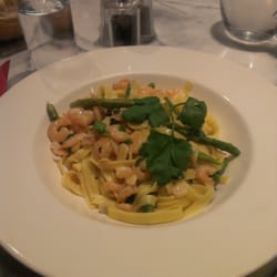 Mama Mia - Shrimp AND assperagus. I may be in heaven.
