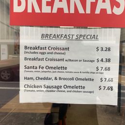 Breakfast specials