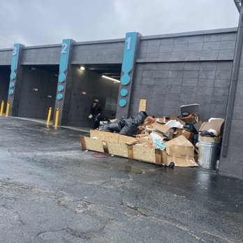 Pure Car Wash - Back of the car wash with a pile of dumped garbage. This looks sketchy to me. - Car Wash Near Me - Northbrook, Illinois Pure Car Wash - Back of the car wash with a pile of dumped garbage. This looks sketchy to me. - Car Wash Near Me - Northbrook, Illinois