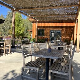 Patio facing inside