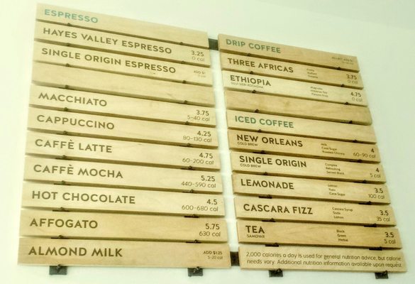 Menu photo 4 Blue Bottle Coffee - Beverly Grove Los Angeles, CA