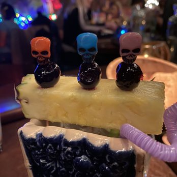 Three Dots and A Dash - Their drink decor is next level - Asian Fusion Near Me - Chicago, Illinois Three Dots and A Dash - Their drink decor is next level - Asian Fusion Near Me - Chicago, Illinois