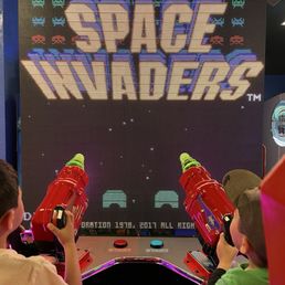 A classic. Space Invaders.