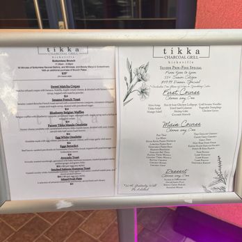 Tikka Charcoal Grill - Sample menu of specials - Indian Near Me - Hicksville, New York Tikka Charcoal Grill - Sample menu of specials - Indian Near Me - Hicksville, New York