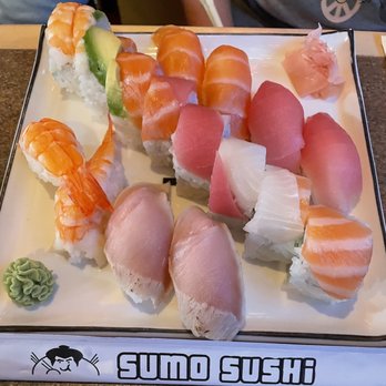 AmerAsia-Sumosushi - Platter of nigiri! - Dim Sum Near Me - Albuquerque, New Mexico AmerAsia-Sumosushi - Platter of nigiri! - Dim Sum Near Me - Albuquerque, New Mexico
