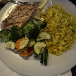 Barbie loves her salmon. Great piece of fish.