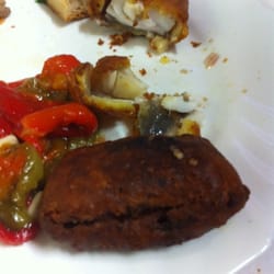 Casa De Petiscos O Choupal - Bacalhau frito panado com pimentos assados